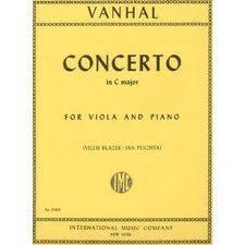 VAP VANHAL CONCERTO IN C MAJOR