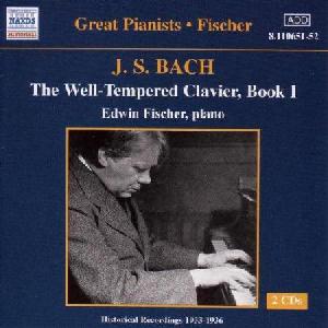 CD BACH EL CLAVE BIEN TEMPERADO 1  (EDWIN FISCHER)