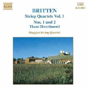 CD BRITTEN CUARTETOS DE CUERDA VOL.1