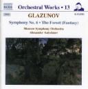 CD GLAZUNOV - SINFONIA Nº6 OP.58 / EL BOSQUE OP.19