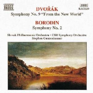 CD DVORAK SINF Nº9 NUEVO MUNDO // BORODIN SINF Nº2