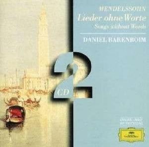 CD MENDELSSOHN CANCIONES SIN PALABRAS