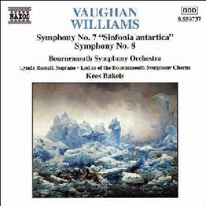CD VAUGHAN WILLIAMS - SINFONIAS Nº8, Nº7 ANTARTICA