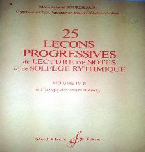 SOLF BOURDEAUX VOL 4 B 25 LECCIONES PROGRE