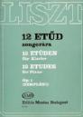 P LISZT 12 ESTUDIOS OP.1 