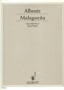 P ALBENIZ MALAGUEÑA OP.165 NO.3