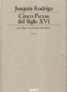 P RODRIGO 5 PIEZAS DEL SIGLO XVI