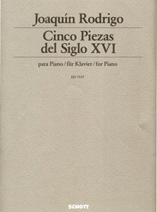 P RODRIGO 5 PIEZAS DEL SIGLO XVI