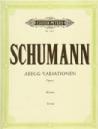 P SCHUMANN VARIACIONES ABEGG OP.1