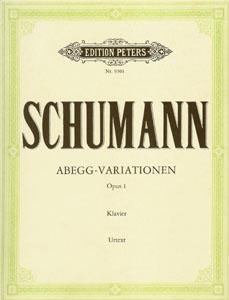 P SCHUMANN VARIACIONES ABEGG OP.1