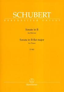 P SCHUBERT SONATA SIb M D960