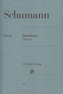 P SCHUMANN INTERMEZZI OP.4