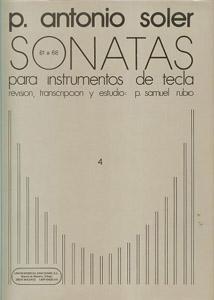 P SOLER SONATAS VOL.IV