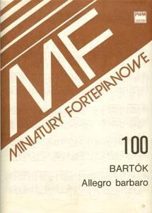 P BELA BARTOK ALLEGRO BARBARO