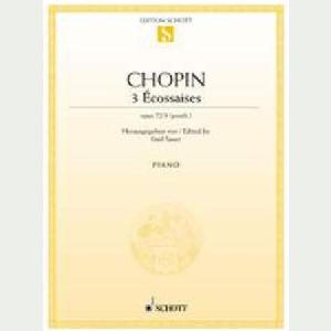 P CHOPIN 3 ESCOCESAS OP.72 Nº 3
