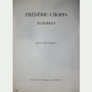 P CHOPIN MAZURKAS NOTAS ACLARATORIAS