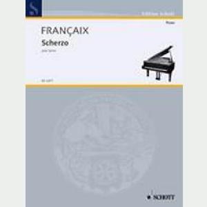 P JEAN FRANÇAIX SCHERZO PARA PIANO *OFERTA*