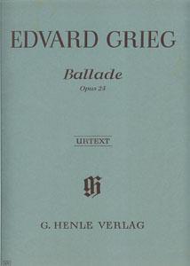 P GRIEG BALADAS OP.24 HENLE VERLAG