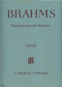 P BRAHMS VARIACIONES PARA PIANO