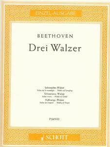 P BEETHOVEN TRES VALSES