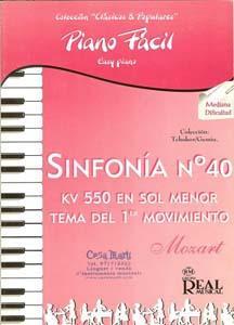 P FACIL MOZART SINFONIA Nº40 KV550 SOLm *EN OFERTA*