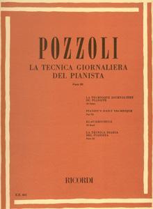 P POZZOLI LA TECNICA DIARIA DEL PIANISTA 3 *EN OFERTA*