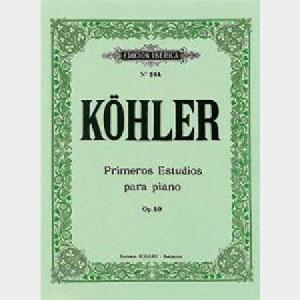 P KOHLER OP.50 PRIMEROS ESTUDIOS