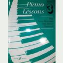 P WATERMAN/HAREWOOD PIANO LESSONS 3 * EN OFERTA *