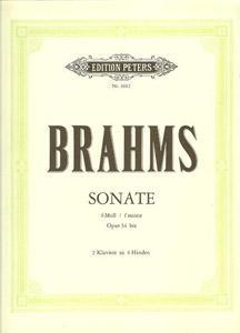P BRAHMS SONATA EN FA MENOR OP.34 BIS