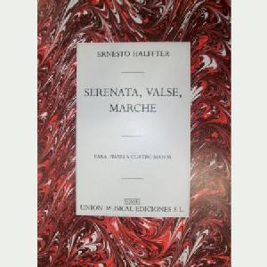 P4M HALFFTER SERENATA VALSE MARCHE 4 MANOS *OFERTA*