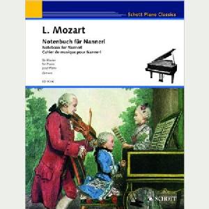 P MOZART LIBRO DE NANNERL PARA PIANO *OFERTA*