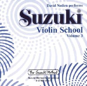 CD SUZUKI ESCUELA DE VIOLIN 3 (DAVID NADIEN)