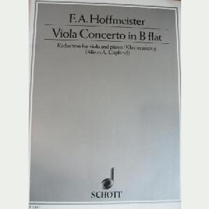 VAP HOFFMEISTER CONCIERTO SIb M VIOLA Y PIANO *OFERTA*
