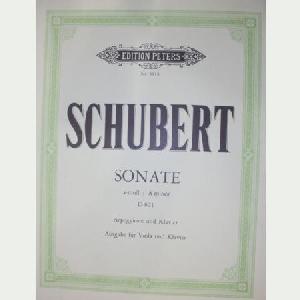 VAP SCHUBERT SONATA LA m D 821 ARPEGGIONE *OFERTA*