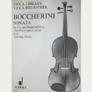 VAP BOCCHERINI SONATA DO m G 18 VIOLA Y PIANO *OFERTA*