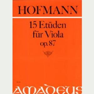 VA HOFMANN 15 ESTUDIOS OP.87 VIOLA *OFERTA*