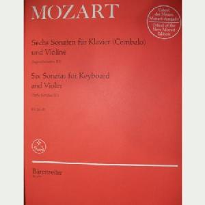 VP MOZART SONATAS KV26,KV27,KV28,KV29,KV30 *OFERTA*