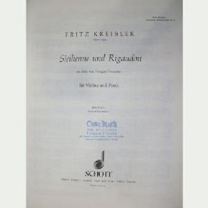 VP KREISLER SICILIANA Y RIGAUDON *OFERTA*