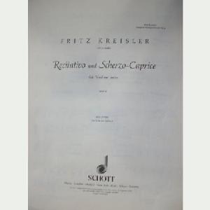 VP KREISLER RECITATIVO Y SCHERZO-CAPRICHO *OFERTA*
