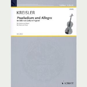 VP KREISLER PRELUDIO Y ALLEGRO