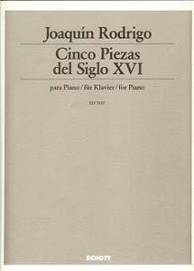 P RODRIGO 5 PIEZAS DEL S.XVI