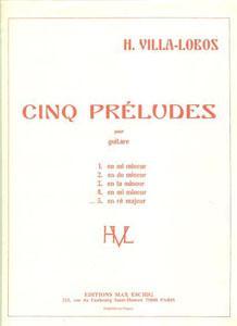 GUIT VILLA LOBOS PRELUDIO N.5 RE M *OFERTA*