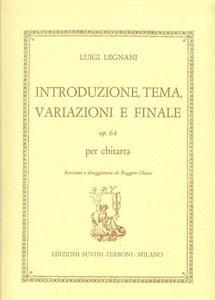 GUIT LEGNANI OP.64 INTRODUCCION TEMA VARIACION FINAL*OFERTA*