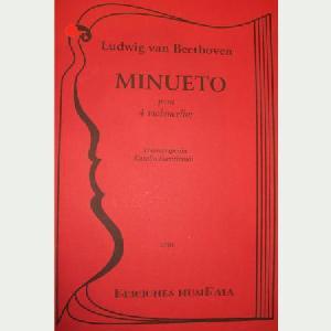 4VC BEETHOVEN MINUETO PARA 4 VIOLONCELLOS *OFERTA*