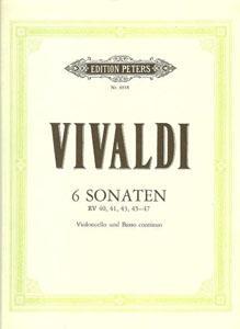 VCP (2VC) VIVALDI 6 SONATAS RV40,41,43,45-47 *OFERTA*