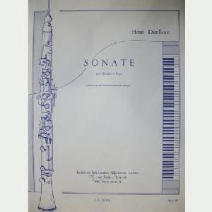 OBP DUTILLEUX SONATA PARA OBOE Y PIANO