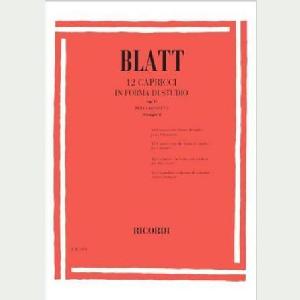 CL BLATT 12 CAPRICHOS EN FORMA DE ESTUDIOS OP.17 *OFERTA*