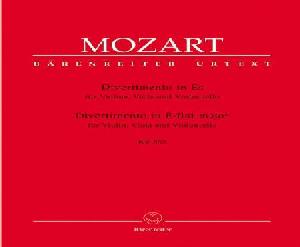 CAM MOZART TRIO DIVERTIMENTO MIb M KV563