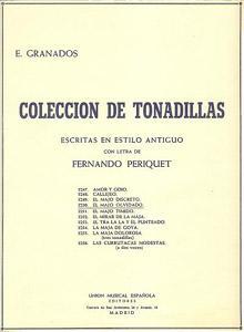 CRP GRANADOS EL MAJO OLVIDADO (TONADILLA)