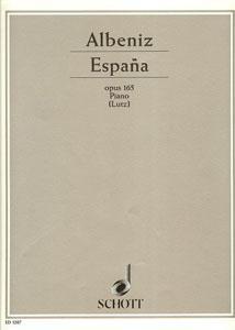 P ALBENIZ ESPAÑA OP.165 SCHOTT  *OFERTA*